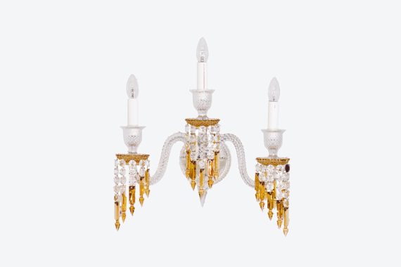 Đèn tường pha lê Pháp Zénith Wall Sconce Charleston BA2809625