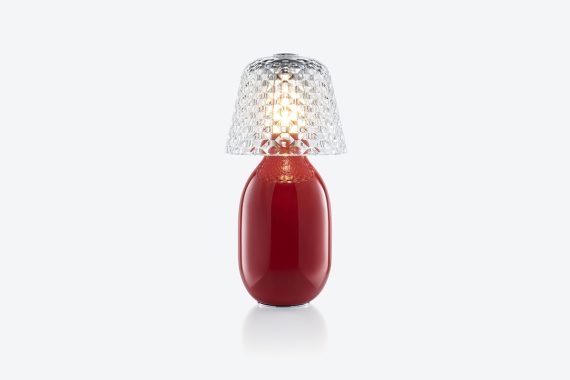 Đèn bàn pha lê Pháp Red Nomadic Lamp BA2813782