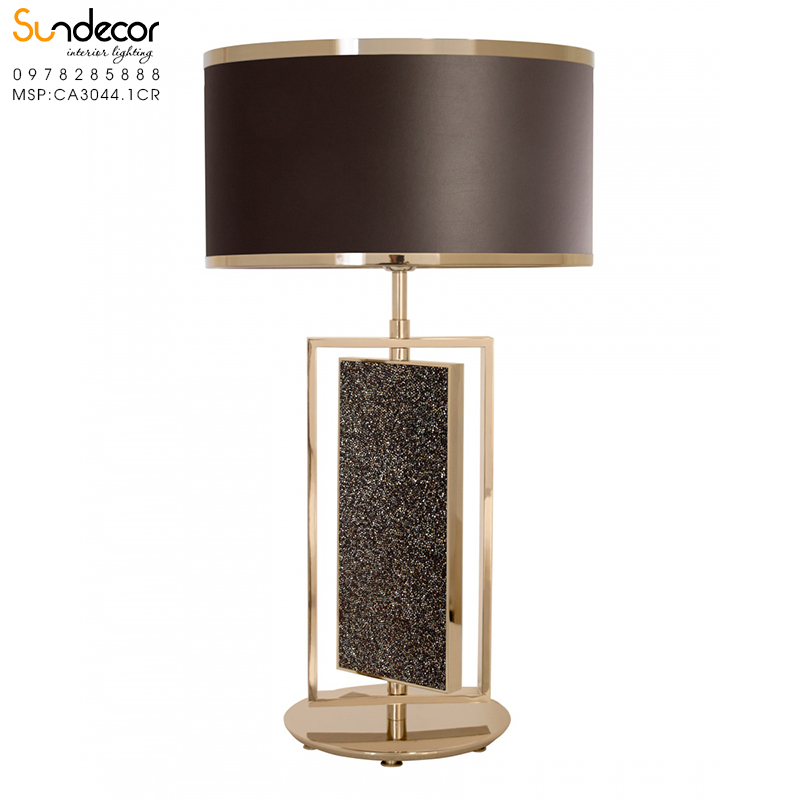 Đèn bàn Bồ Đào Nha Petra Crystal Table Lamp CA3044.1CR