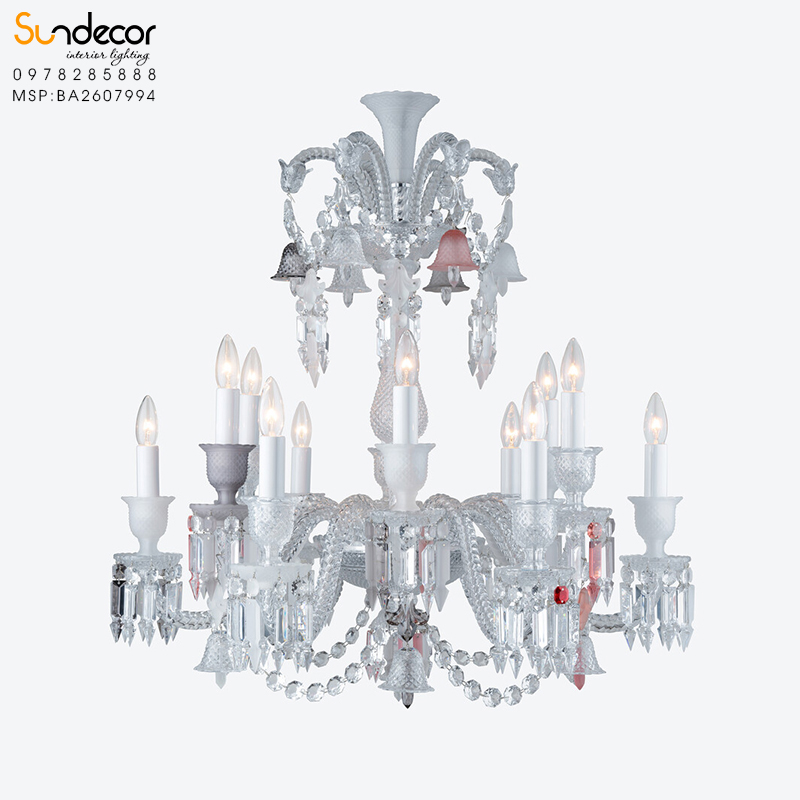 Đèn chùm pha lê Pháp Flou Chandelier BA2607994