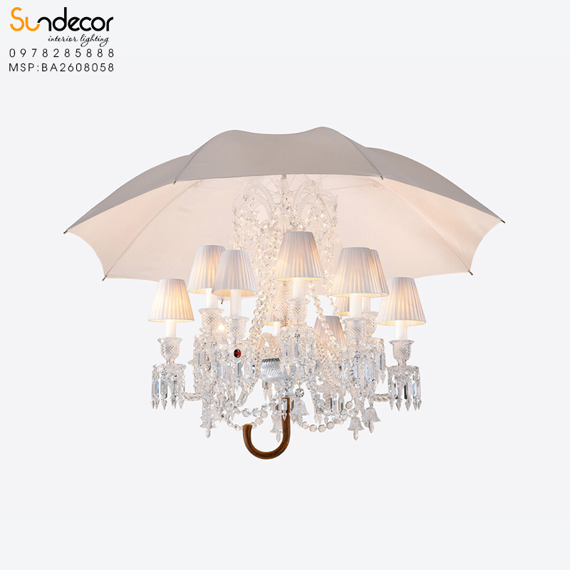 Đ&egrave;n ch&ugrave;m pha l&ecirc; Ph&aacute;p Hera Chandelier BA2608058