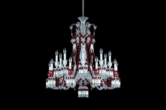 Đèn chùm pha lê Pháp Helios Zenith Chandelier BA2807439