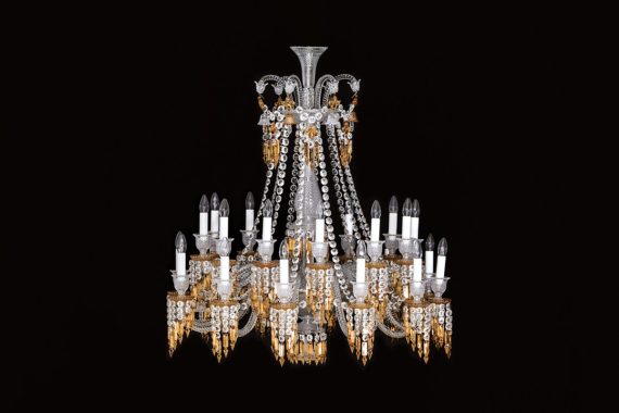 Đèn chùm pha lê Pháp Hathor Chandelier BA2809428