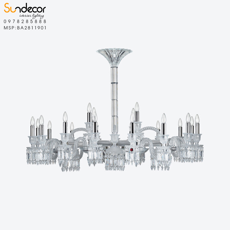 Đ&egrave;n ch&ugrave;m pha l&ecirc; Ph&aacute;p Paris Chandelier BA2811901