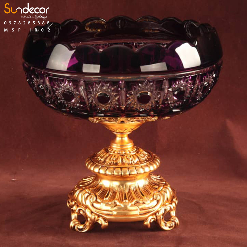 Đồ decor Decor Iran Mạ Vàng IR02