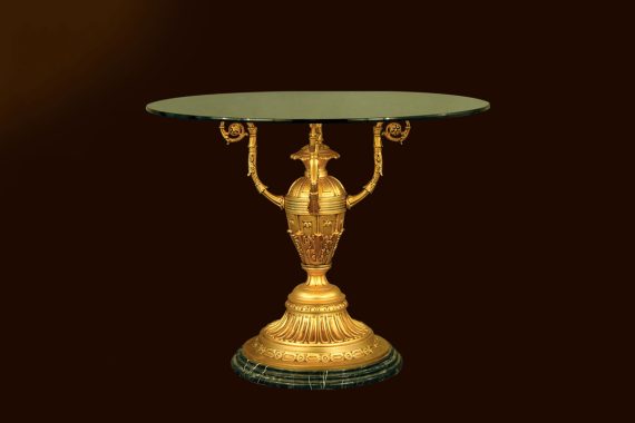 Đôn kệ Iran mạ vàng IR3114