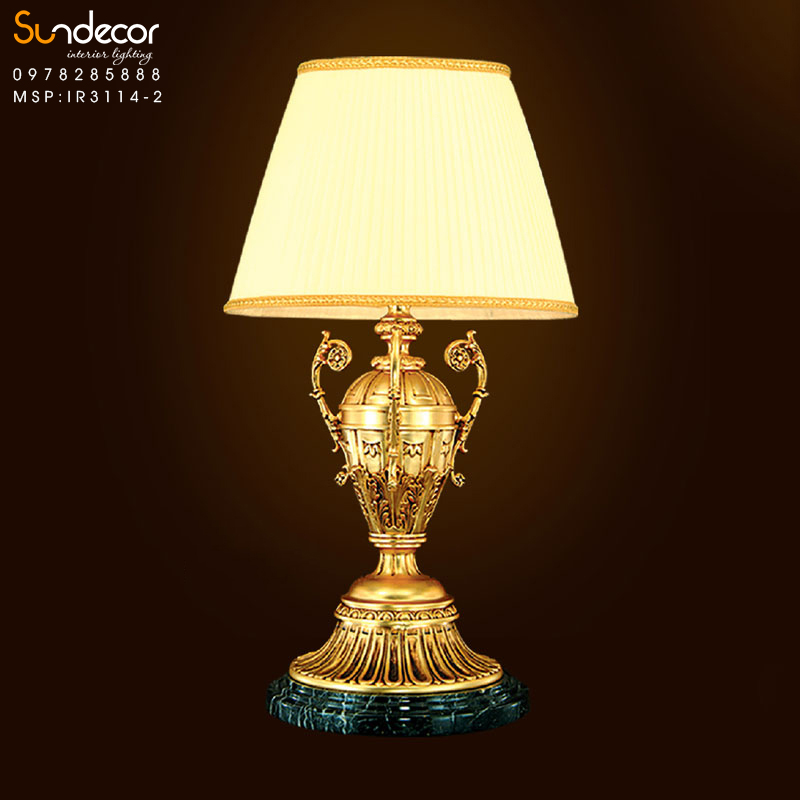 Đèn bàn Iran mạ vàng IR3114-2