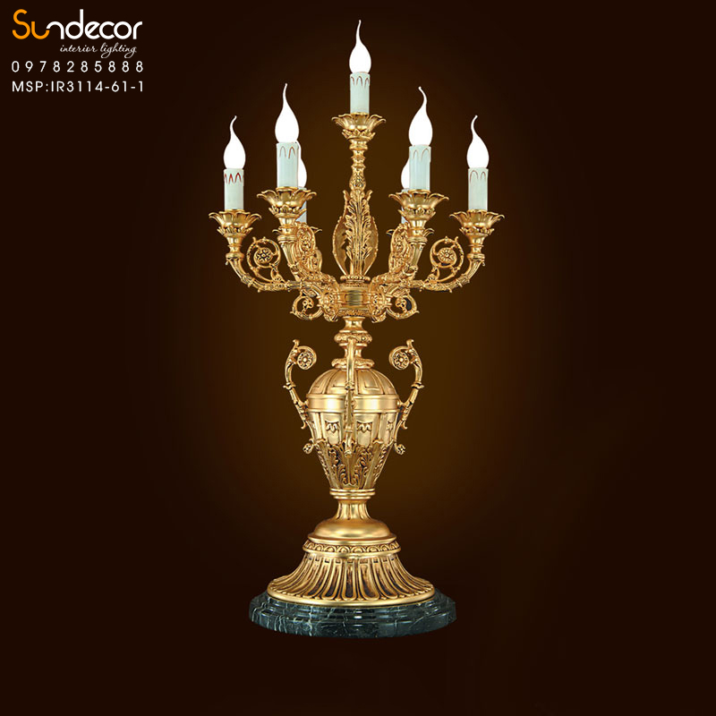 Đèn bàn Iran mạ vàng IR3114-61-1