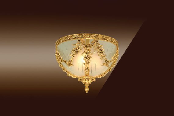 Đèn Ốp Iran Mạ Vàng IR3117