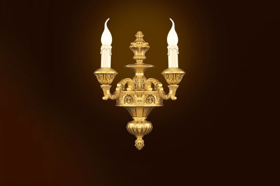 Đèn tường iran mạ vàng IR3117-2