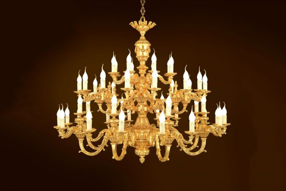 Đèn Chùm Đồng Marcus Luster Iran IR3117-48