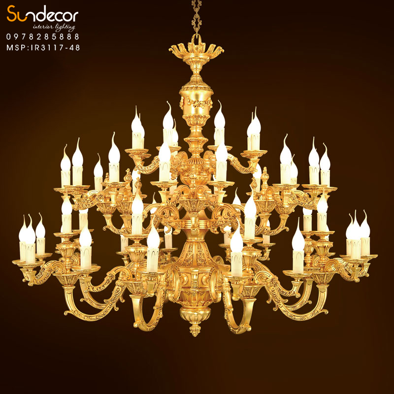 Đèn Chùm Đồng Iran IR3117-48
