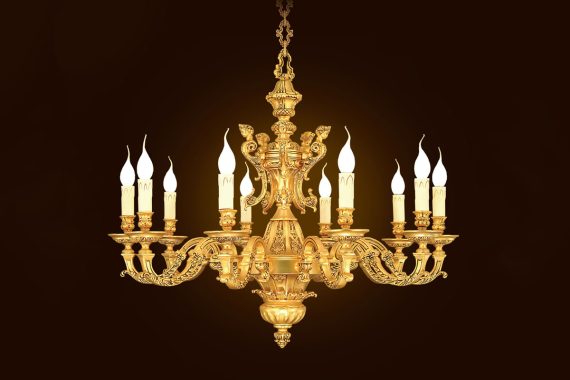 Đèn chùm đồng Iran Shiraz Luster IR3118-10