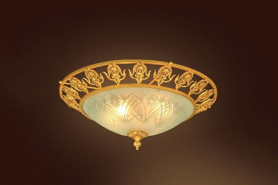 Đèn Ốp Trần Iran Mạ Vàng IR3120-60