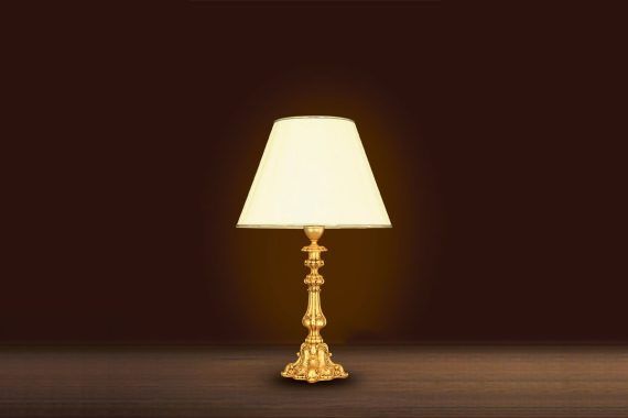 Đèn bàn Iran mạ vàng IR3123-2