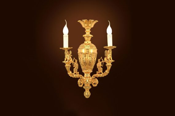 Đèn tường iran mạ vàng IR3123-2