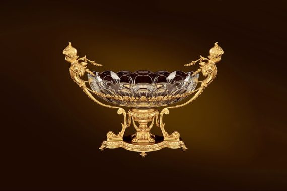 Đồ Decor Iran mạ vàng IR3124