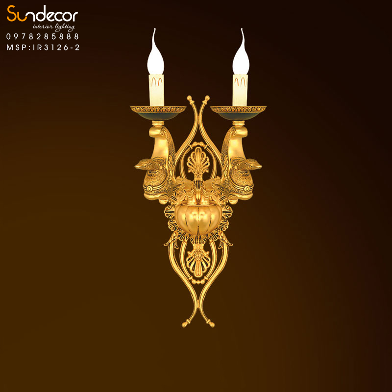 Đèn Tường Iran Mạ Vàng IR3126-2