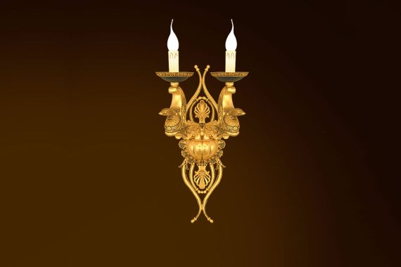 Đèn Tường Iran Mạ Vàng IR3126-2