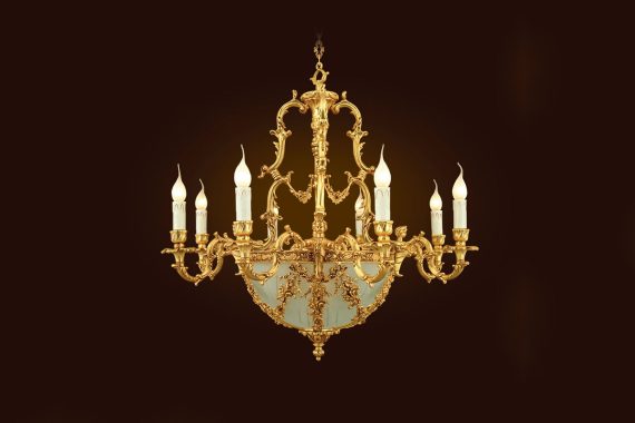 Đèn chùm đồng Iran Afsun Luster IR3133-8