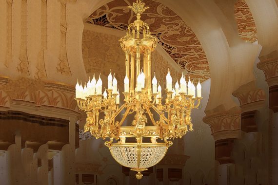 Đèn chùm đồng Iran Norteh Luster IR3135-45