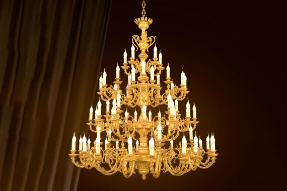 Đèn chùm đồng Iran Rahya Luster IR3136-66