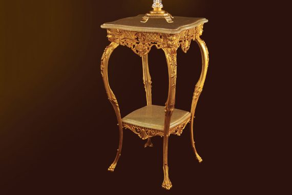 Đôn kệ Iran mạ vàng IR3149