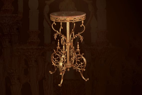 Đôn kệ Iran mạ vàng IR3171