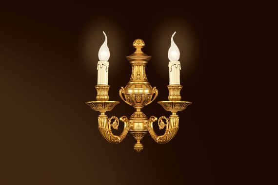 Đèn Tường Iran Mạ Vàng IR3182-2