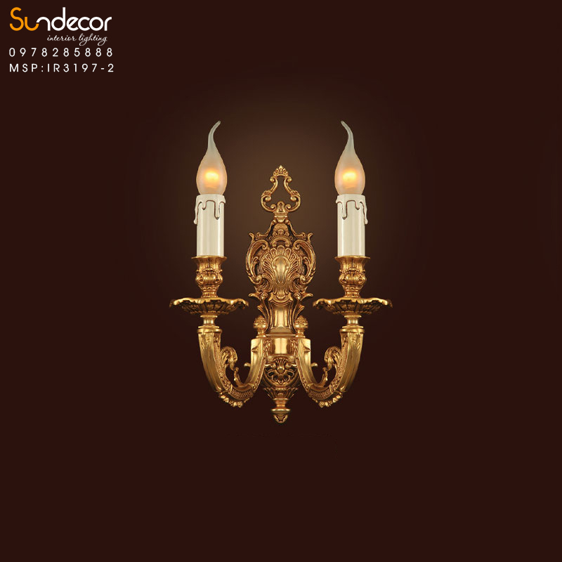 Đèn Tường Iran Mạ Vàng IR3197-2