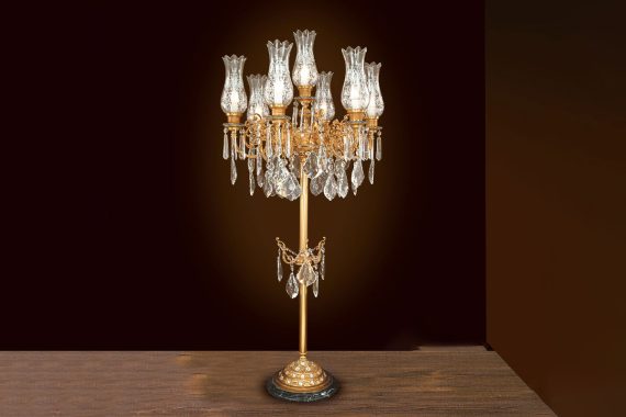 Đèn cây mạ vàng IR3211-61