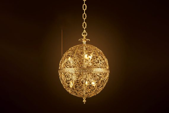 Đèn Thả Mạ Vàng IR3217-45