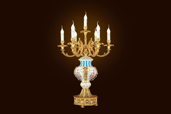 Đèn bàn Iran mạ vàng IR3217-61-1