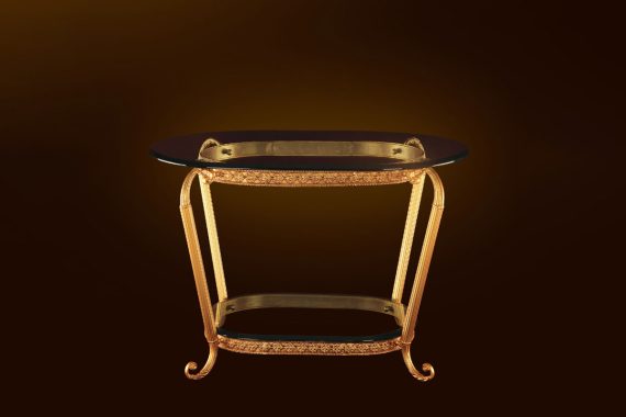 Đôn kệ Iran mạ vàng IR3290