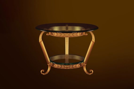 Đôn kệ Iran mạ vàng IR3390