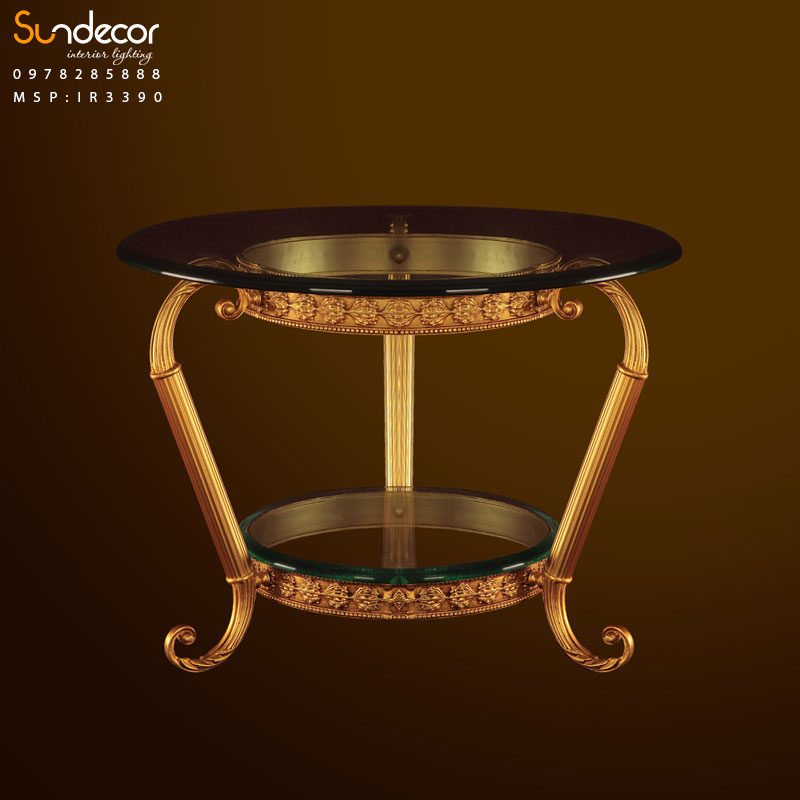 Đôn kệ Iran mạ vàng IR3390