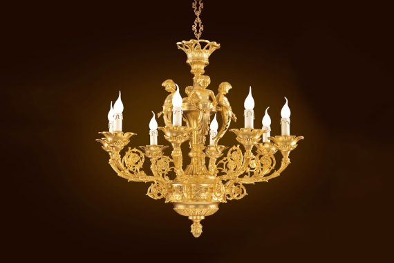 Đèn chùm đồng Iran Yasmin Luster IR3514-8M