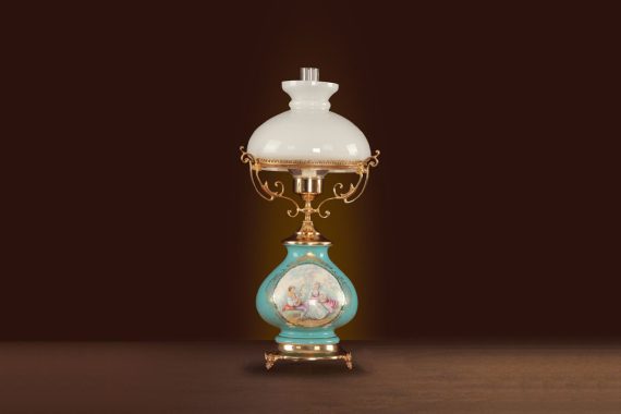 Đèn bàn Iran mạ vàng IR3564-2