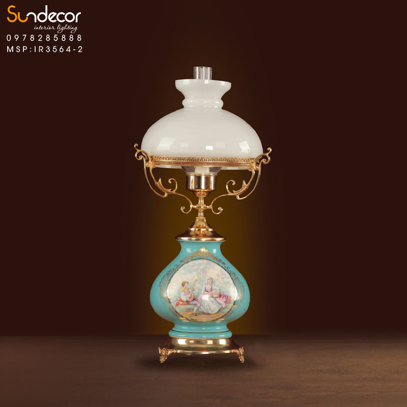 Đ&egrave;n b&agrave;n Iran mạ v&agrave;ng IR3564-2