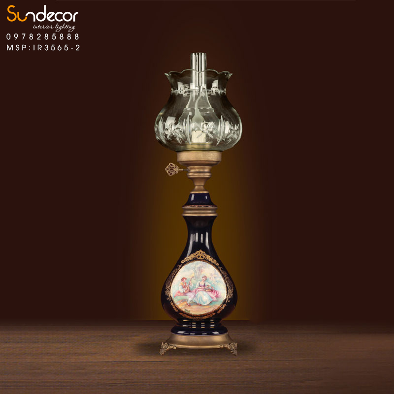 Đ&egrave;n b&agrave;n Iran mạ v&agrave;ng IR3565-2