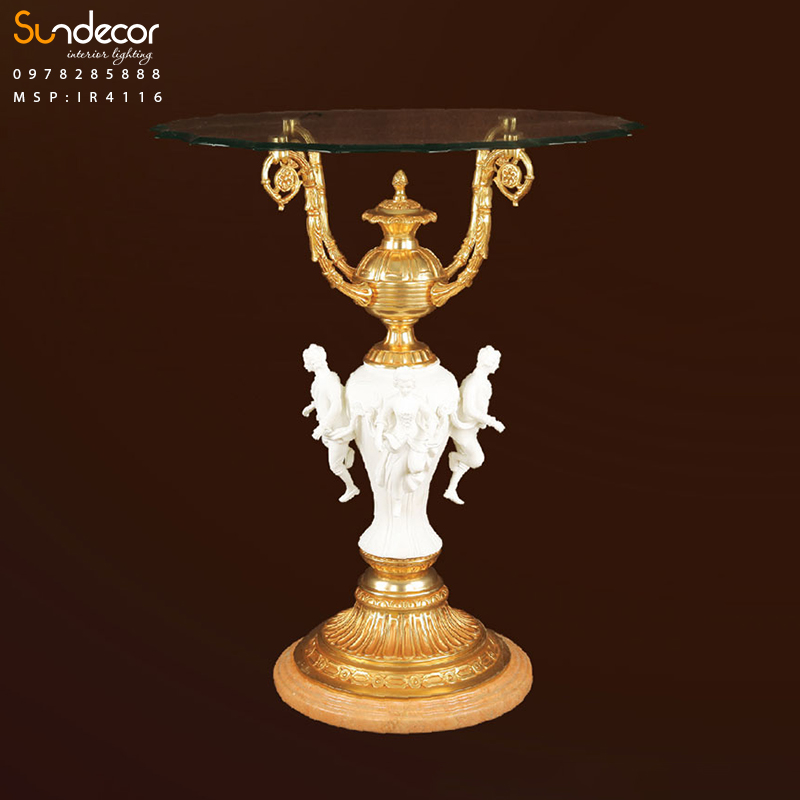 Đôn kệ Iran mạ vàng IR4116