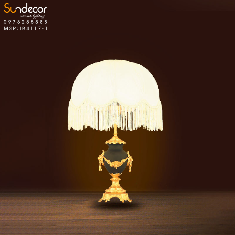 Đ&egrave;n b&agrave;n Iran mạ v&agrave;ng IR4117-1