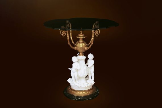 Đôn kệ Iran mạ vàng IR4132