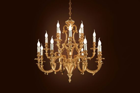 Đèn chùm đồng Iran Mehr Luster IR4144-16